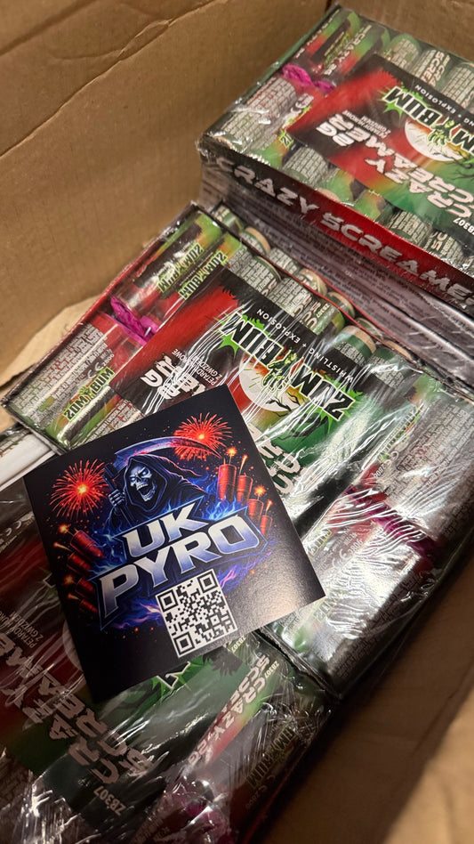 ZB307 CRAZY SCREAMER FIRECRACKERS