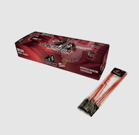 ZB250 Scream Bum Whistling Rockets - UK Pyro